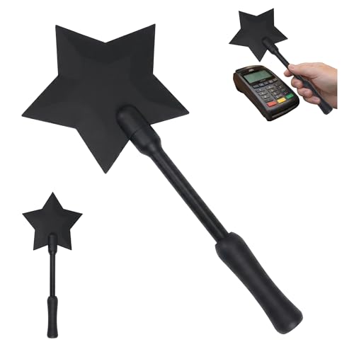 3D NOVA PRINT 3D Printed credit card wand Tap to Pay, Magic Wand Contactless Payment Card Holder, Suitable Scenarios for Card Payment (Black)