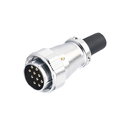 Conector Industrial de Poder 10 Pines Aviation WS28J10TQ miniatura 1