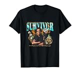 Jeff Probst Heartthrob Shirt | Survivor Merch | Jeff Probst T-Shirt, Men, Black, 3X-Large