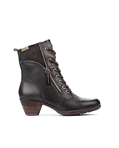 Pikolinos Rotterdam 902, Botas Slouch para Mujer, Marrón (Lead 654), 35 EU