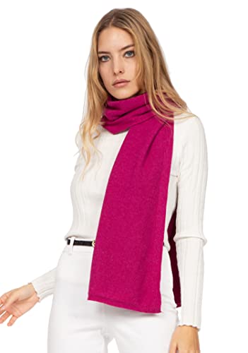 Marine Cashmere - Schal aus Kaschmir-Mischung für Damen, weiches Kaschmirgarn, Made in Italy (Anemone) Cover