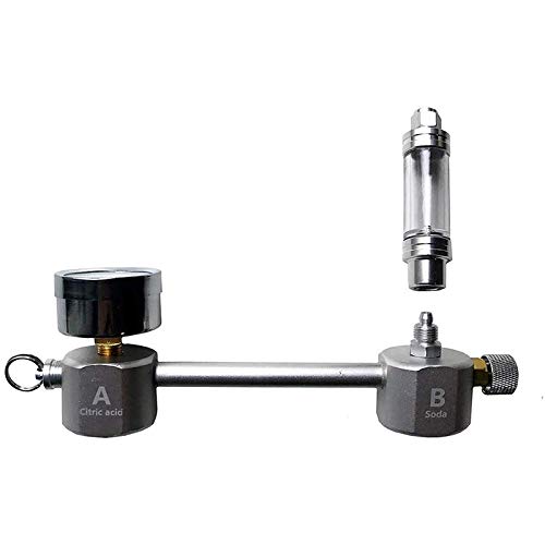 Vogueing Strumento fai da te Diffusore di CO2 di anidride carbonica Kit reattore generatore di CO2 per acquario, muschio, piante, acquario