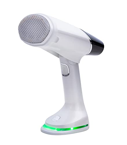 Hi-Rose 衣類スチーマー 8分連続スチーム 折りたたみヘッド 立ち上がり40秒 HR-HS010W ホワイト