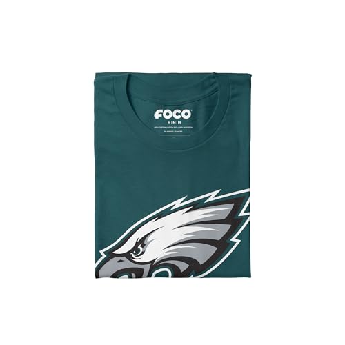 Image of FOCO Men's NFL Team Primary Logo Black Short Sleeve T-Shirt