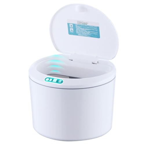 Genérico De Automático Con Tapa - De Con Sensor De Automático Inteligente, De Almacenamiento De Pañuelos De Escritorio Eléctrica Con Carga USB De Litros, De C