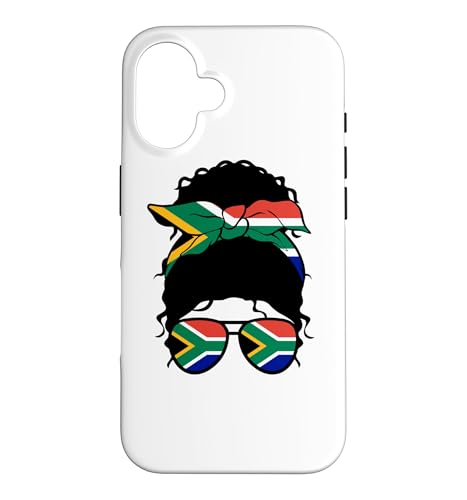 South African Girl South Africa Flag Proud Woman Case for iPhone 16