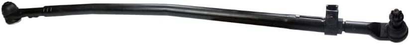 KarParts360 For Ram 4500/5500 2013-2024 Drag Link | Steel Material | Black | Threaded End 1 Attachment | Bushing End 2 Attachment | Threaded | Replacement For 68185806AA, 68328742AA