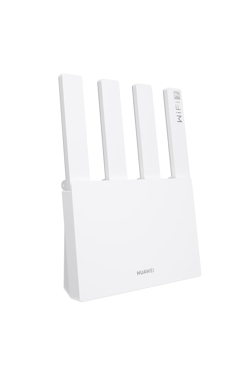 HUAWEI WIFI BE3, 3.6 Gbps Çift Bant Wi-Fi 7, Ultra Hızlı, Görselleştirilmiş Wi-Fi Analizi, Ebeveyn Kontrolleri,%120 Daha Hızlı Veri Transferi, HUAWEI HomeSec, Beyaz