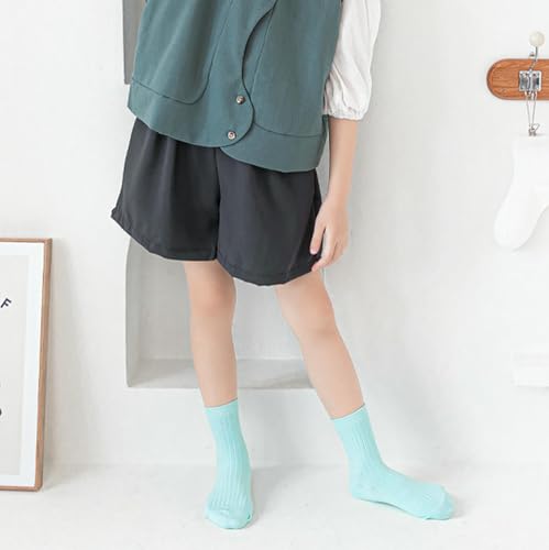 3 pairs - 's casual loose cotton comfortable breathable student socks4