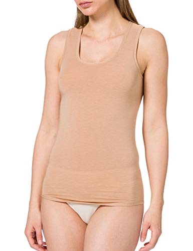 Preisvergleich Produktbild Schiesser Damen Personal Fit Tank Top Unterhemd, Beige, M