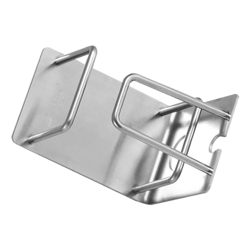 FONDOTIN Estante de Cepillos de Pared Soporte Tazas de Enjuague Bucal Simple y Práctico Baños Organizados