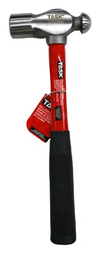 Task Tools T71024 Marteau Panne Boule 24 oz, Manche Fibre Verre