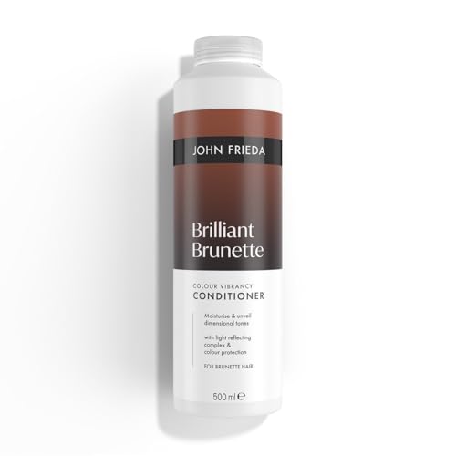 John Frieda Brilliant Brunette Colour Vibrancy Conditioner 500ml