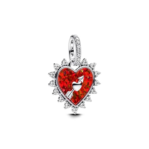 Pandora 793667C01 Ciondolo a cuore con freccia