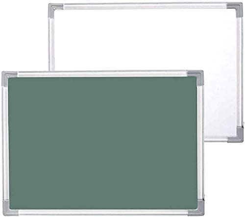 Image of MS International (Non-Magnetic) Mini Dual Side Board White and Chalk Lightweight Aluminium Frame (Pack of 1) (1X2 FEET)