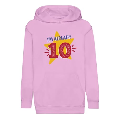 Sweat à capuche enfant idéal pour cadeau anniversaire 10 ans premium