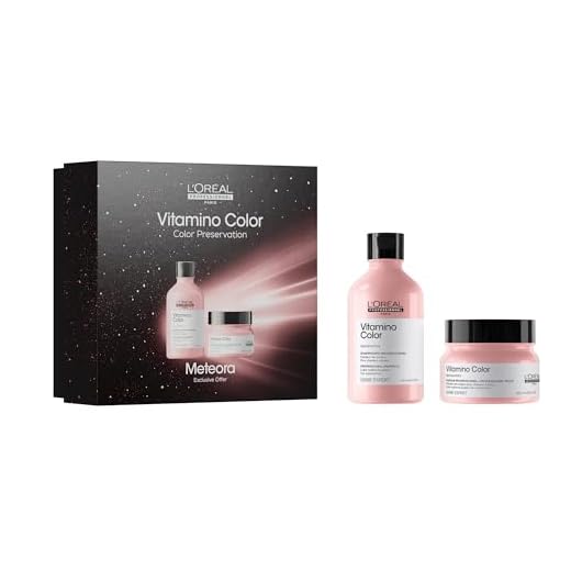 Cofre Edición Limitada Meteora Vitamino Color 2025 Duo de L’Oréal Professionnelpara hidratar y proteger el cabello coloreado