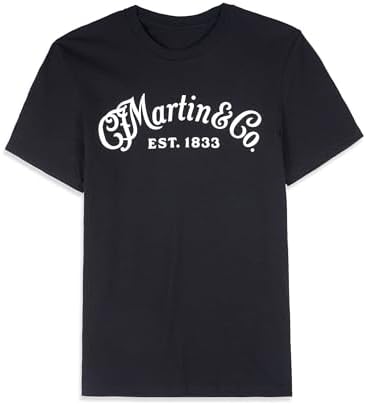 MARTIN Logo T-Shirt – 100% Combed Ringspun Cotton | Lightweight, Breathable Feel with Classic Branding | Unisex True-to-Size Fit MARTIN Logo T-Shirt – 100% Combed Ringspun Cotton | Lightweight, Breathable Feel with Classic Branding | Unisex True-to-Size Fit