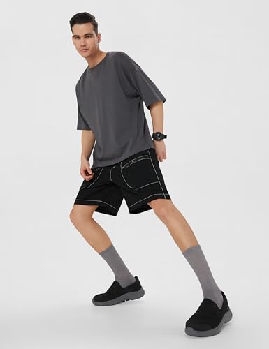Image of Skechers Men's Go Walk 6 Stretch Fit Slip-On Athletic Performance Walking Shoe