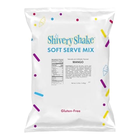 Shivery Shake Mango Soft Serve Ice Cream Mix Cover