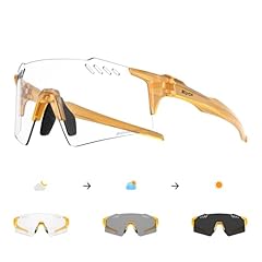 08 Gold Frame Transparent Lens