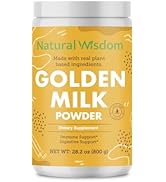 NW Golden Milk Powder with Turmeric, Ginger, Cinnamon, Cardamom, Coconut Milk Powder - 28.2oz Tur...