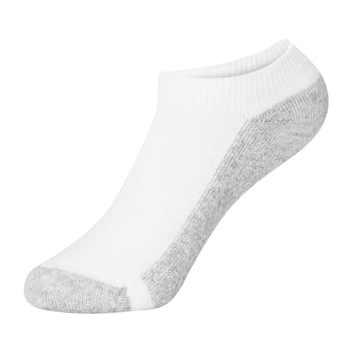 Image of Hanes Boys Socks, Crew, Ankle, & No Show, Stretch-Cotton Socks, Moisture-wicking, Cushioned, 12 & 14 Packs, Black White