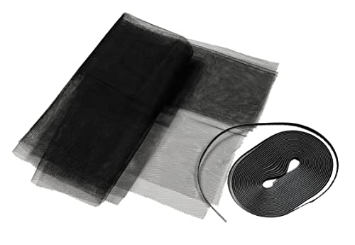 Insect Protection Gauze Black 130 x 150 cm, 130 x 150 x 0.2 cm - Image 2