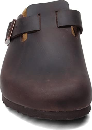Birkenstock Unisex Boston Clog,Habana Oiled Leather,42 M EU | Image 1