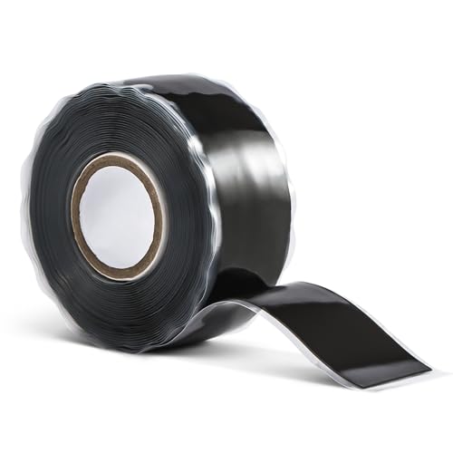 CLAVICHORD Seal Self Fusing Silicone Tape - 1 Inch Wide and 15 Feet Long Weatherproof Self Fusing...