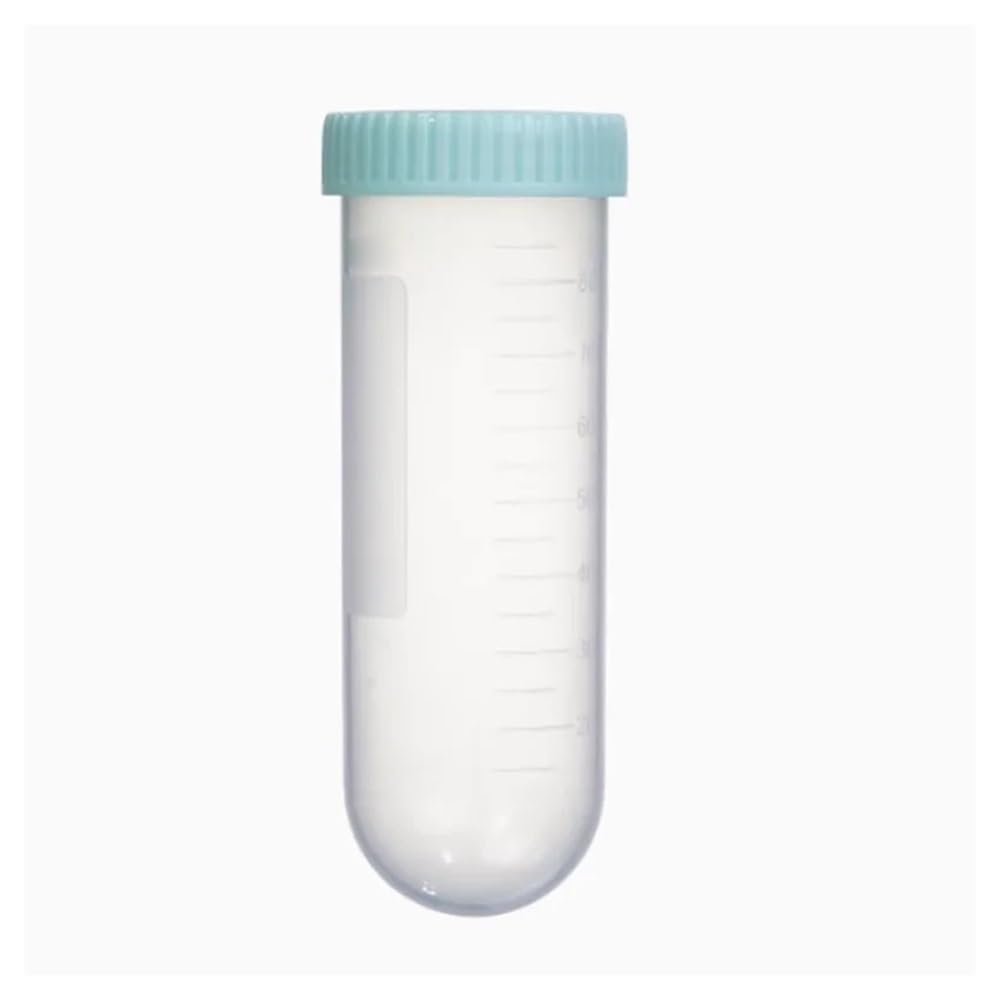 10 provette for centrifuga da 100 ml, monouso, in plastica, con fondo tondo, for microcentrifuga(Type1)