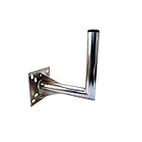  HD-LINE Fixation Murale L antenne et Parabole 25 X 25 cm - Diamètre 60mm