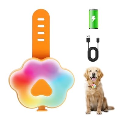 Lekereise Dog Collar Light, Upgraded 6 Modes US...