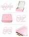 6x6x2 Pink Shipping Boxes for Small Business, Pack of 50 Small Cardboard Boxes for Shipping Mailer Packaging