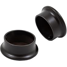 Stone Harbor Hardware Max-Duty Closet Pole End Cap, Dark Bronze