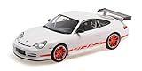 Modello: Porsch. 911 GT3 RS White With Red Stripes 2002
