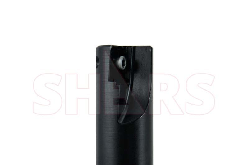 Image of Shars CNC 5 /8 x 7-7 /8 inch 90 Indexable End Mill with 2 PCS APKT 1003 Insert NEW 404-2857W+404-6960(2) P[