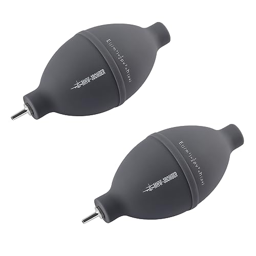 MHW-3BOMBER 強力コーヒー用ブロアー 2個セット シリコン クリーニング エアダスター ジェットブロアー カメラ用ブロアー 清潔 グレー 汚れにくく AB5820*2