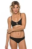 JOLYN Andy Athletic Bikini Swimsuit Bottom, Medium-Full Coverage - Women's Sport Bathing Suit Bottom, Bikini Bottom for Competitive Swimming, Water Polo, Lifeguarding, Paddling, Black, Small