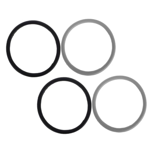 ibasenice 4Pcs Silicone Knee Bands for Basketball Running Patellar Stabilizer Straps Breathable Knee Support for Men Women High Elasticity Comfort for Outdoor Sports