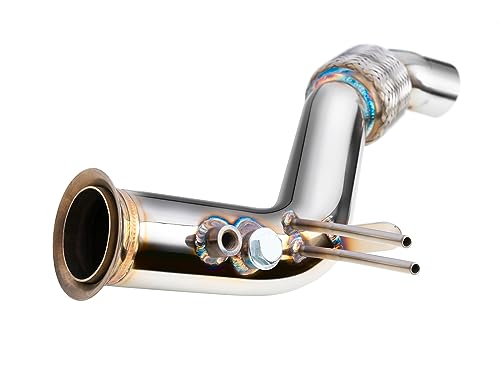 fmic.eu PERFORMANCE Downpipe pour BMW F25 x3 18d 20dx 28dx B47 2013-2017 upgrade performance en acier inoxydable réduisant la contre-pression et améliorant...