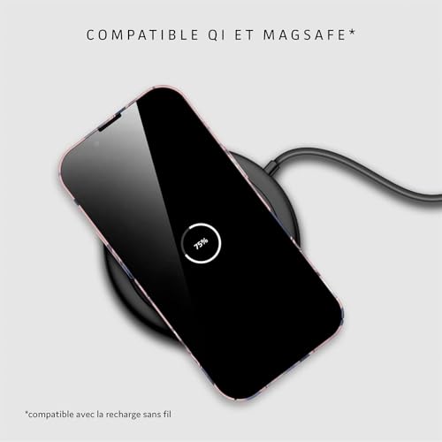 Coque iPhone 13 fleurs Blanc Rose avec protection de caméra intégrée - 6