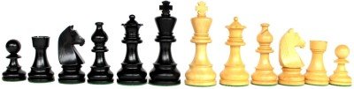 Stonkraft 3.75" King Height - Collector Edition Premium Wooden Chess Pieces Pawn Chessmen Figurine Pieces Coins - Appropriate Wooden & Stone Chess Boards Available Separately By Stonkraft Brand #TOP4