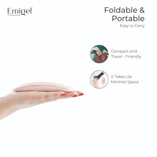 Image of 6W UV LED Nail Lamp for Gel Nail Polish, Portable Mini Nail Dryer with USB Cable | Fast Curing for Gel Polish, Nail Art & Extensions | Compact UV Light for Home & Travel Use | White