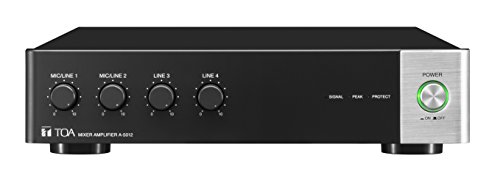 Amazon.co.jp: TOA ミキサーアンプ 120W A-5012 : 楽器・音響機器