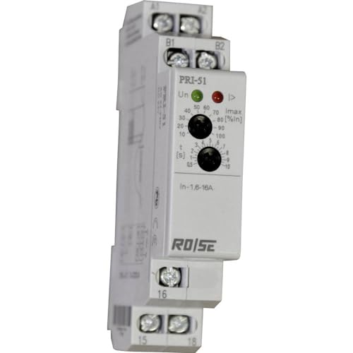 ELKO EP Germany PRI-51/1 Current Monitoring Relay, Current Range 1.0A / 24-240V AC + 24V DC