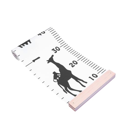 ibasenice Kids Growth Chart Height Measurement Ruler Rope Easy Install/Remove Baby Growth Chart Wall Decal Safe for Kids