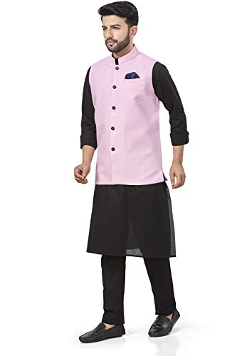 Image of Mens KURTA PYJAMA KOTI SET