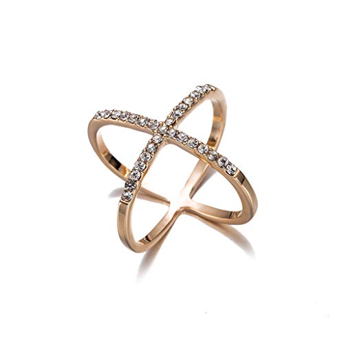 LLAni Elegant Multi-functional Scarf Buckle Ring Scarf Ring Inlaid Rhinestone Brooch