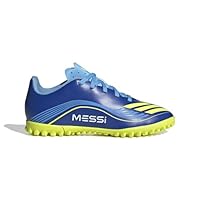 adidas Kids F50 Club Childrens Astro Turf Football Boots Blue/Yellow 13 UK Child